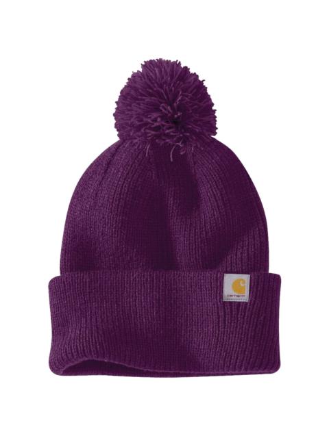 Carhartt Women's Knit Pom-Pom Cuffed Beanie