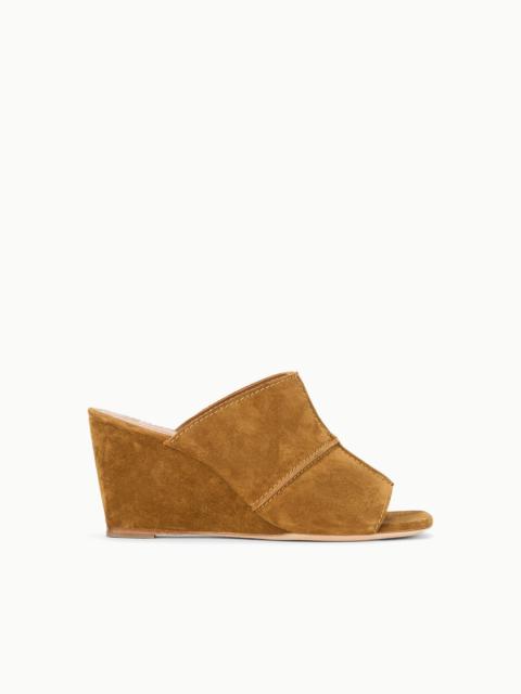 STAUD STAUD DANIELLA WEDGE TAN
