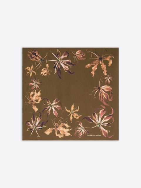 PRINTED SILK SCARF