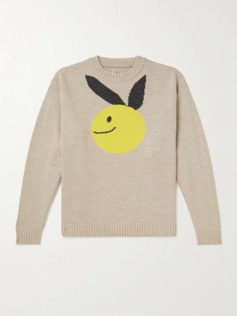 Kapital Coneybowy Intarsia Sweater