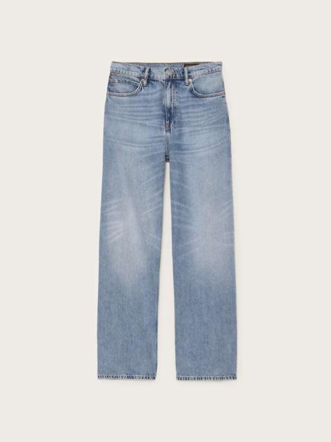 ALLSAINTS LENNY WIDE LEG DENIM JEANS