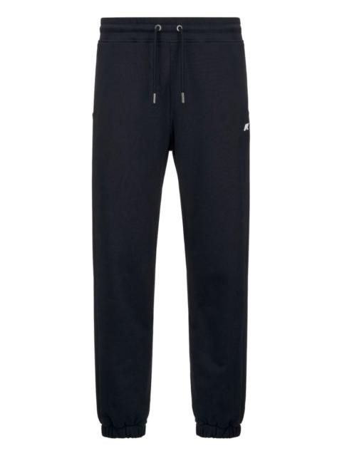 K-WAY logo-embroidered track pants