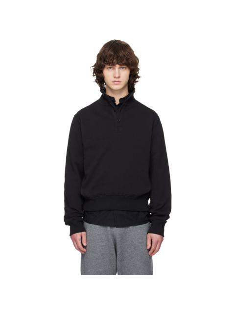 entire studios Black Port Pullover Sweatshirt