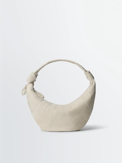 Lemaire FORTUNE CROISSANT BAG IN ALPACA NUBUCK LEATHER