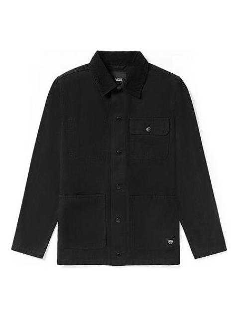Vans Men's Vans Casual Sports Black Jacket VN0A3WF1BLK