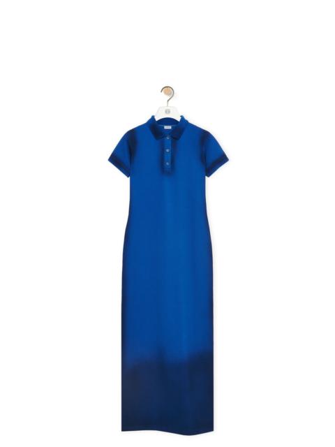 Polo dress in cotton