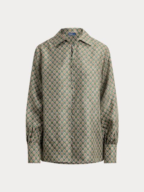 Polo Ralph Lauren Floral-Print Silk Shirt