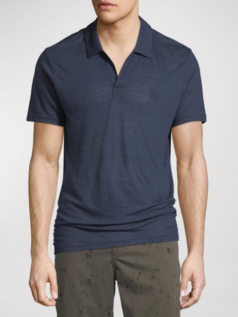 Vilebrequin Men's Pyramid Linen Polo Shirt