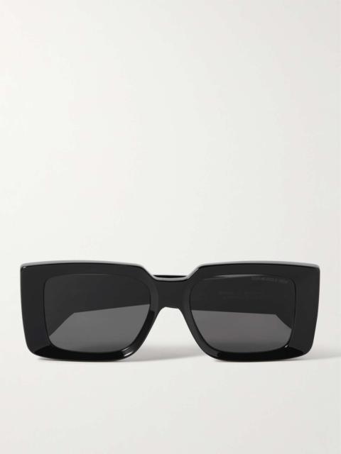 CUTLER AND GROSS + The Great Frog Reaper Square-Frame Acetate Sunglasses