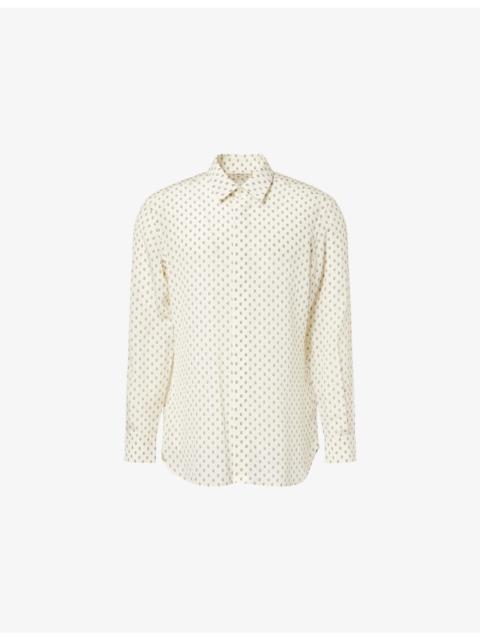 TOM FORD Paisley Fluid Silk Shirt