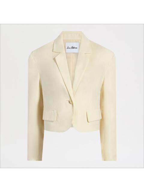 Sam Edelman Crop Elastic Blazer
