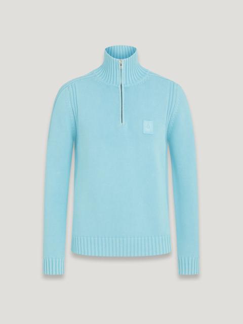Belstaff MINERAL WATCH QUARTER ZIP JUMPER