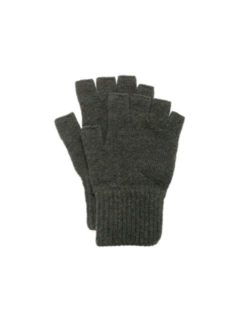 MARGARET HOWELL MHL Cut Off Glove Lambswool Seaweed
