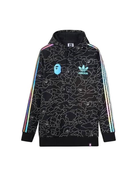 A BATHING APE BAPE x adidas Tech Hoodie Black REVERSIBLE