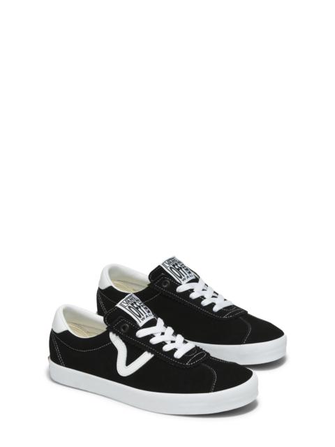 Sport Low Sneaker in Black/White