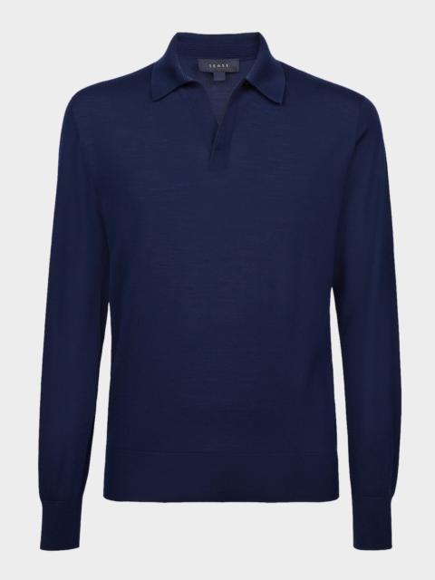 SEASE Men's Johnny Wool Collared Pullover