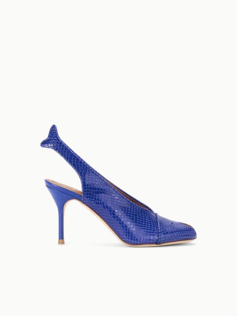 STAUD STAUD CLEO FISH HEEL COBALT