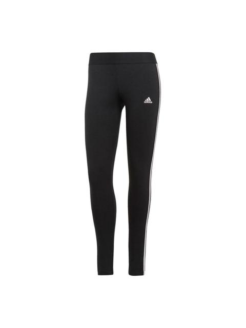 (WMNS) adidas W 3s Leg Sports Training Tight Gym Pants/Trousers/Joggers Black GL0723
