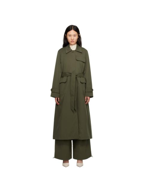 beaufille Khaki Hanson Trench Coat