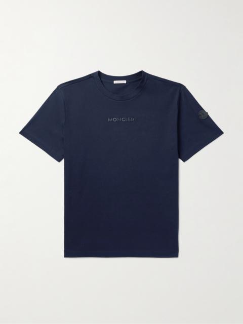 Moncler Logo-Appliquéd Cotton-Jersey T-Shirt