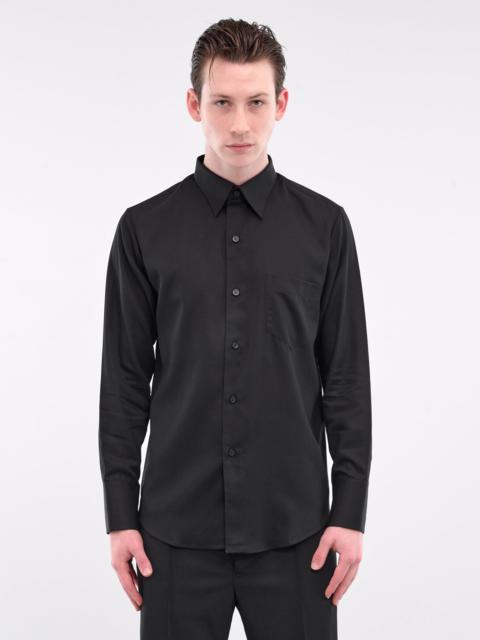 小物 ERNEST W.BAKER GOLDSTUDDEDQUILTEDGLOVES ERNEST W. BAKER Black Studded Collar Shirt | REVERSIBLE