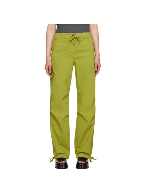 Green Drawstring Trousers