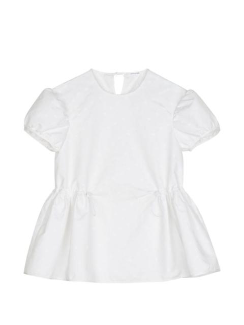 CECILIE BAHNSEN Chiara white blouse