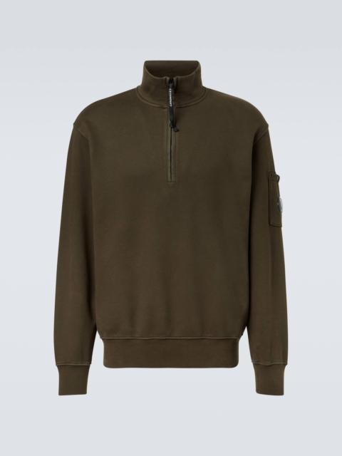C.P. Company Lens cotton half-zip sweatshirt