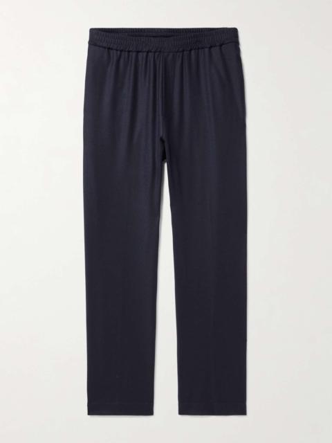 BARENA Bativoga Straight-Leg Virgin Wool-Blend Gabardine Trousers