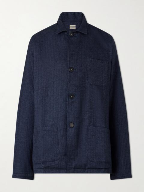 massimo alba Florida Cotton Suit Jacket