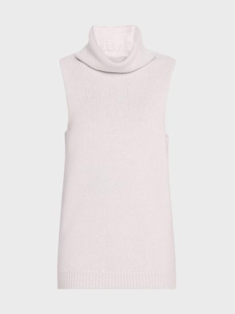 Dries Van Noten Teenage Sleeveless Wool Turtleneck