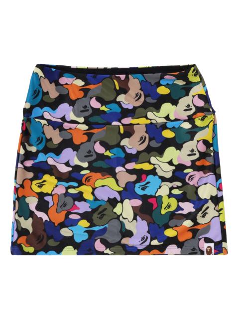A BATHING APE® BAPE Multi Camo Mini Skirt 'Black'