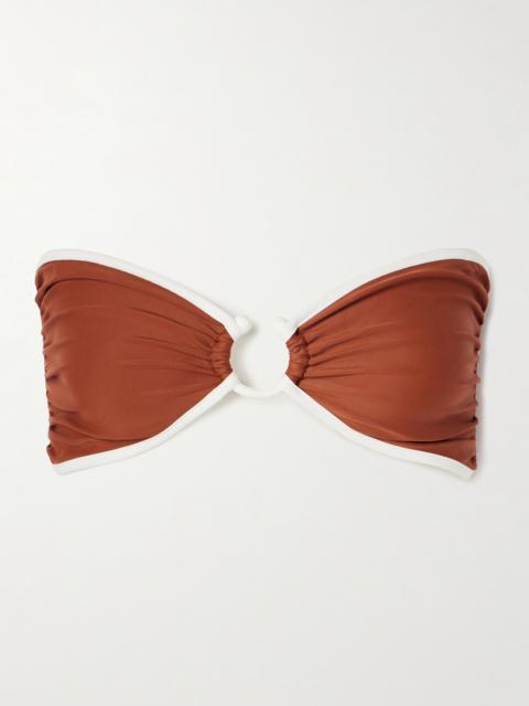 Johanna Ortiz Intense Colorings Bandeau Bikini Top