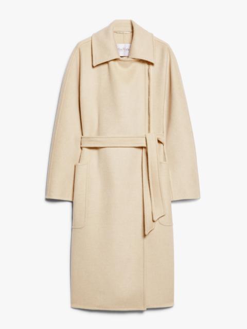 AGOSTO Wool coat with zip