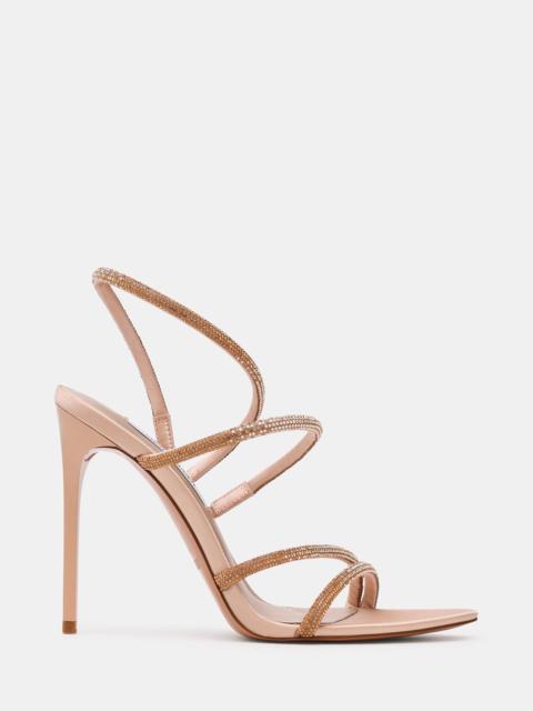 STEVE MADDEN SYLO CHAMPAGNE RHINESTONES