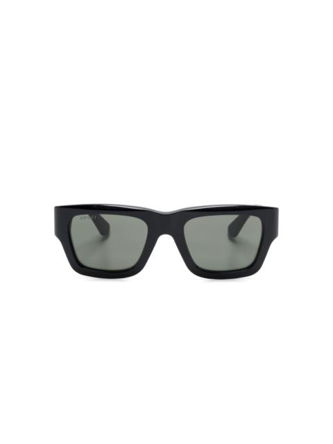 logo-engraved sunglasses