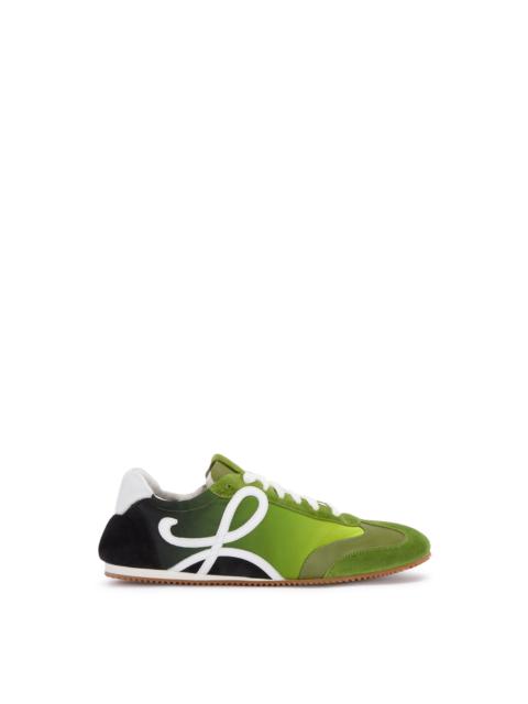 Loewe Ballet runner in split calfskin and polyester
