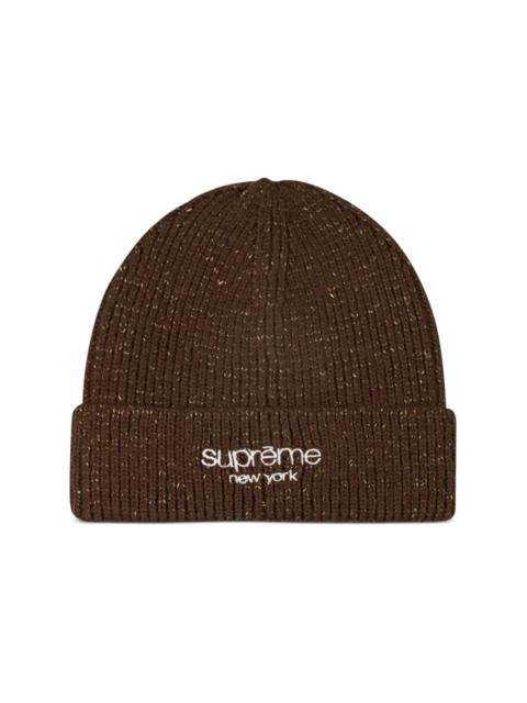 Supreme Rainbow Speckle wool beanie