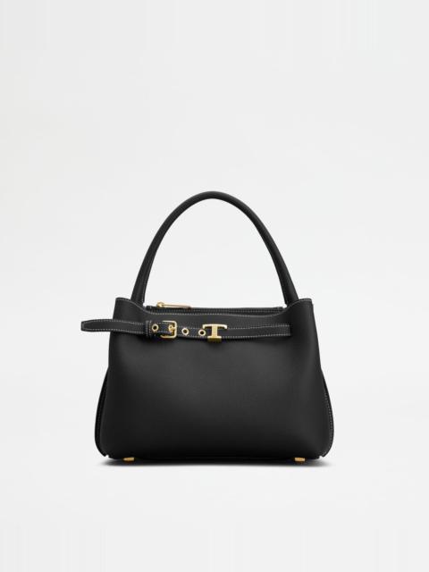 Tod's HANDBAG IN LEATHER MINI - BLACK