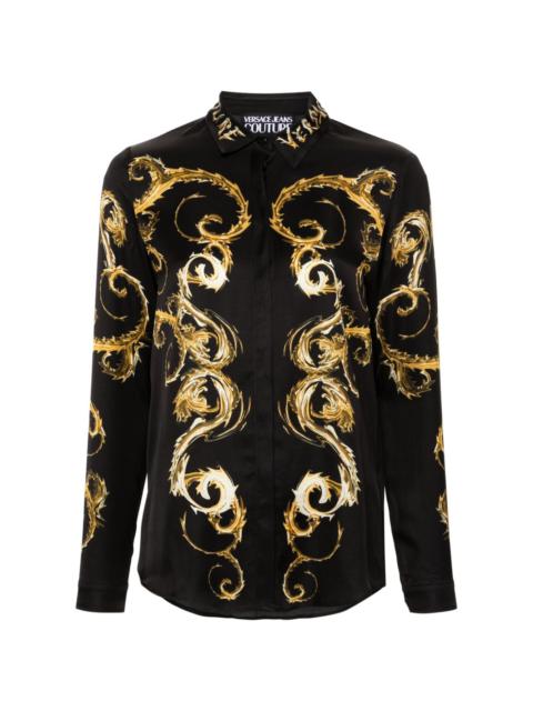 VERSACE JEANS COUTURE Baroccoflage-print shirt