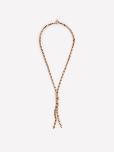 BODEN Knot Long Necklace-Gold