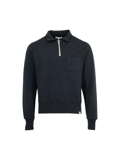 Merz b. Schwanen ZIP COLLAR SWEATSHIRT