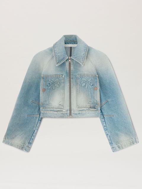 Paris Cropped Denim Jacket