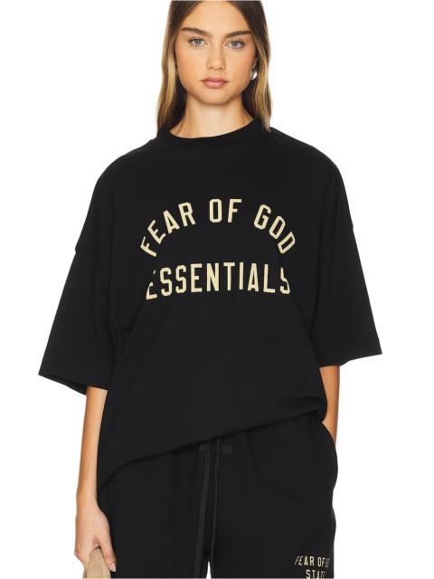 ESSENTIALS Jersey Crewneck Tee