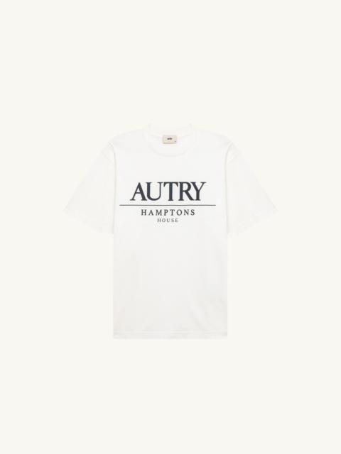 AUTRY HAMPTONS HOUSE LOGO TEE WOMAM