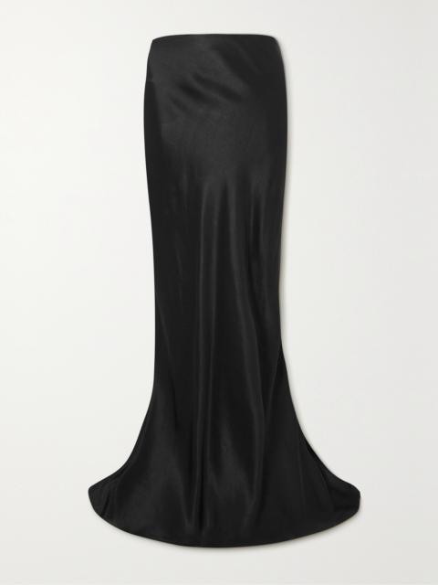 Ann Demeulemeester Madeleen Satin Maxi Skirt