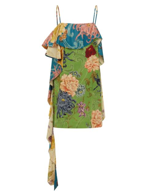 ALÉMAIS Avery Spliced Mini Dress