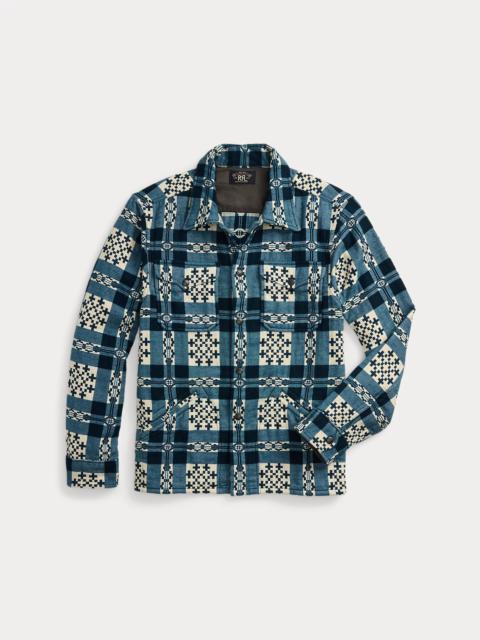 RRL by Ralph Lauren Patterned Jacquard Overshirt