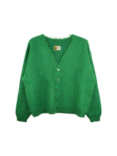 mohair-blend cardigan