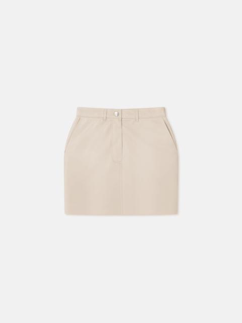 Okobor™ Alt-Leather Mini Skirt